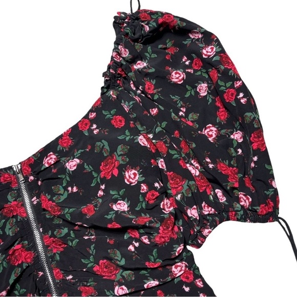 NWOT For Love & Lemons Floral Bustier Top (Size L) - Picture 4 of 11